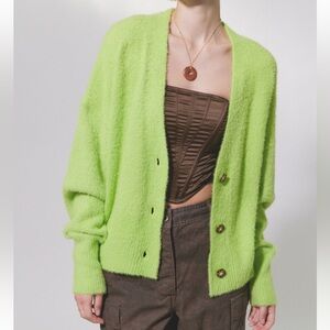 Urban Outfitters Thea Fuzzy‎ Cardigan